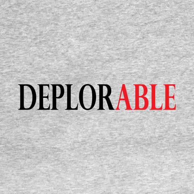DeplorABLE by Marie Jackson